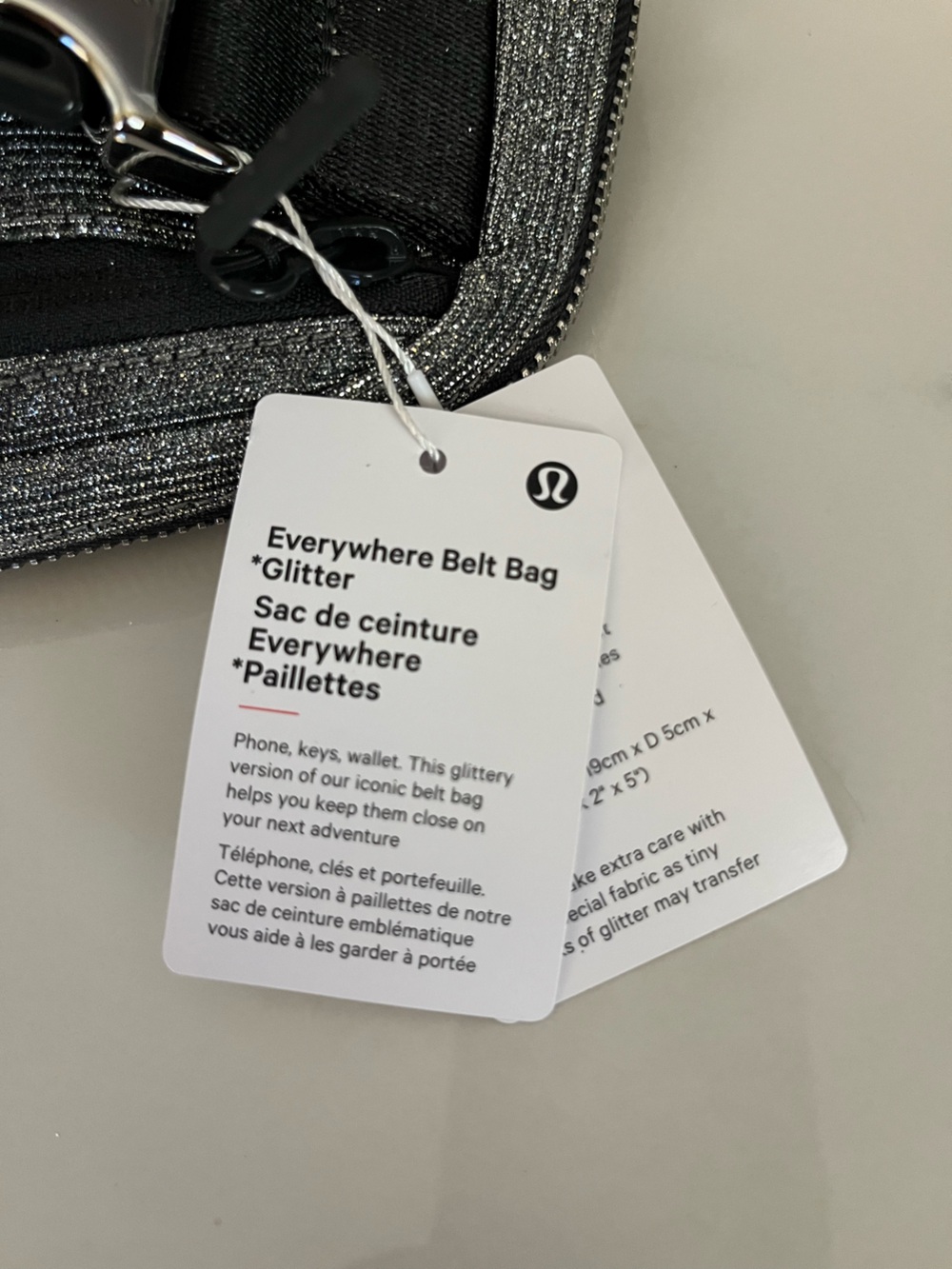 lululemon women’s glitter belt bag. - Picture 5 of 9
